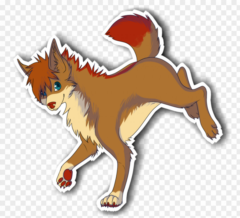 Cat Dog Red Fox Tail Clip Art PNG