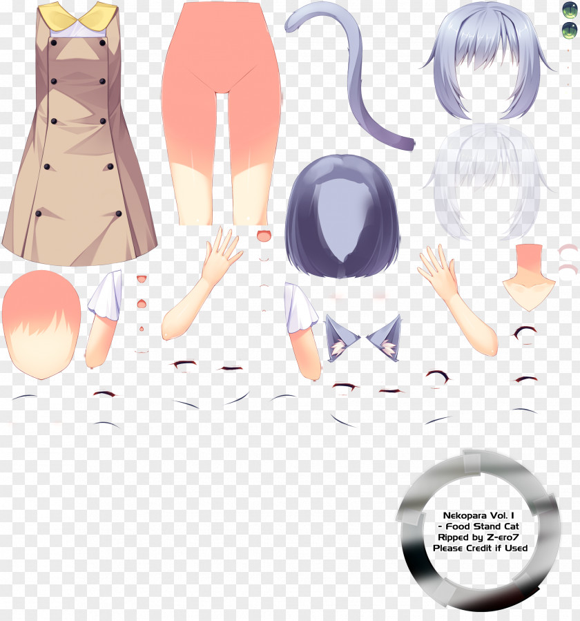 Milk NEKOPARA Vol. 2 Sprite PNG