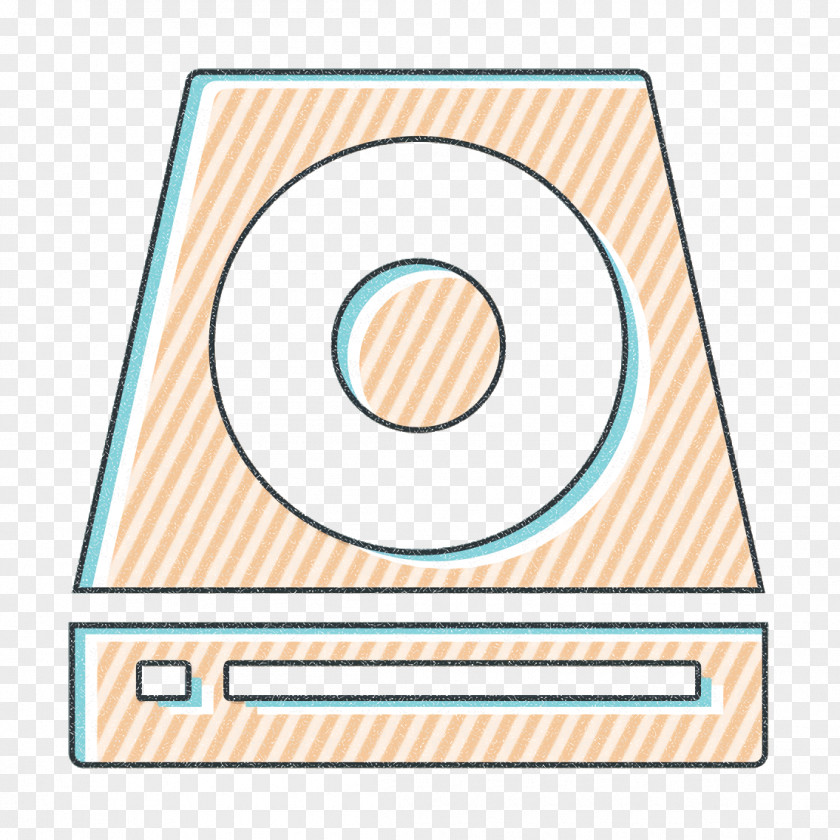 Storage Icon Rom Cd Cdrom Device PNG
