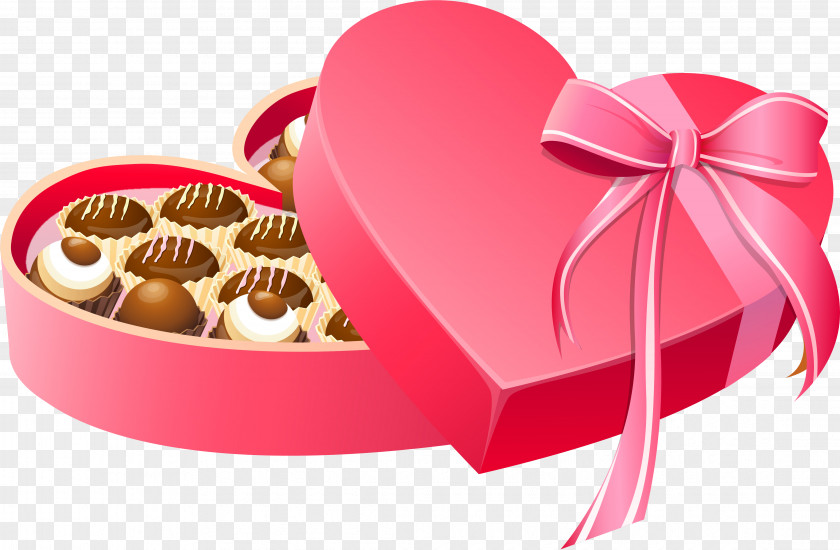 Chocolate Cake Heart Valentine's Day PNG