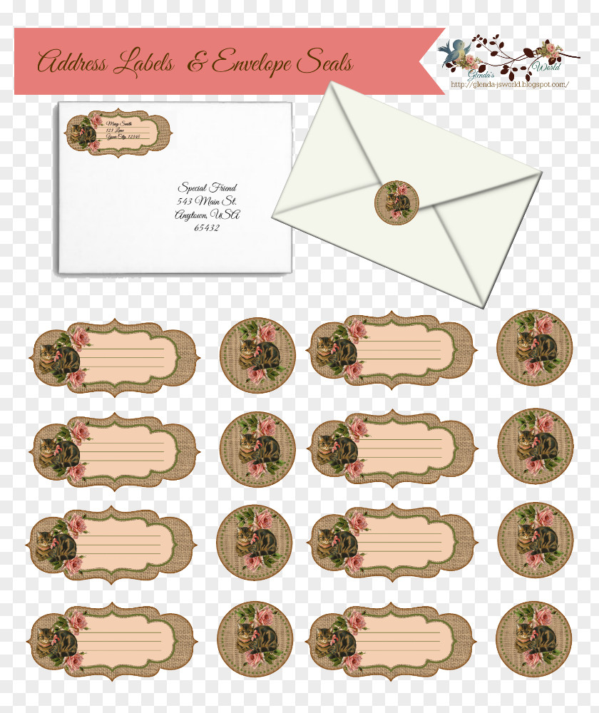 Envelope Paper Sticker Label Decal PNG