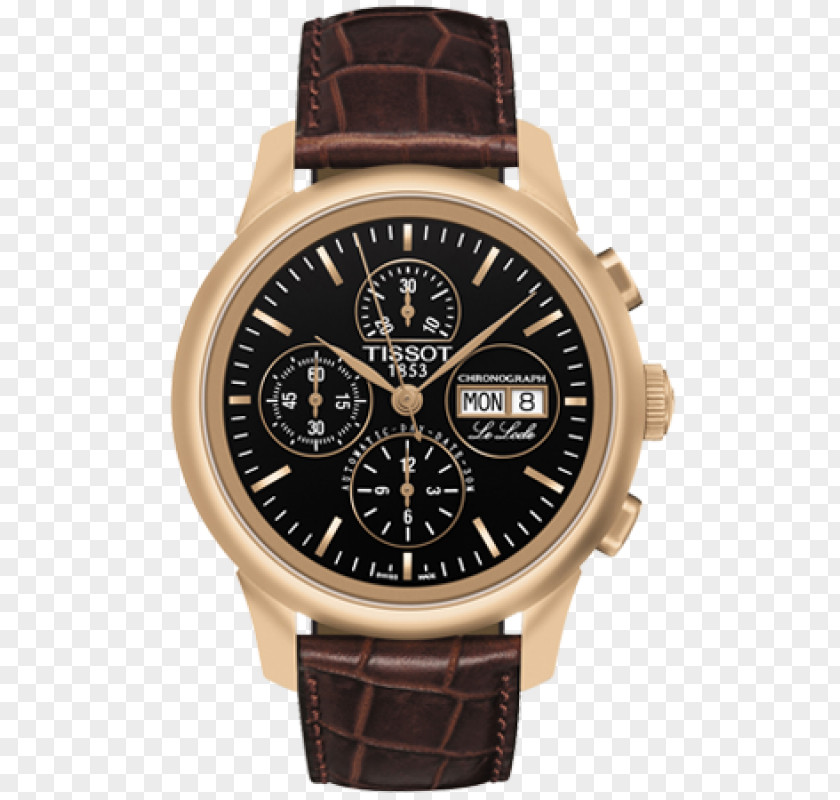 Watch Le Locle Tissot Automatic Strap PNG