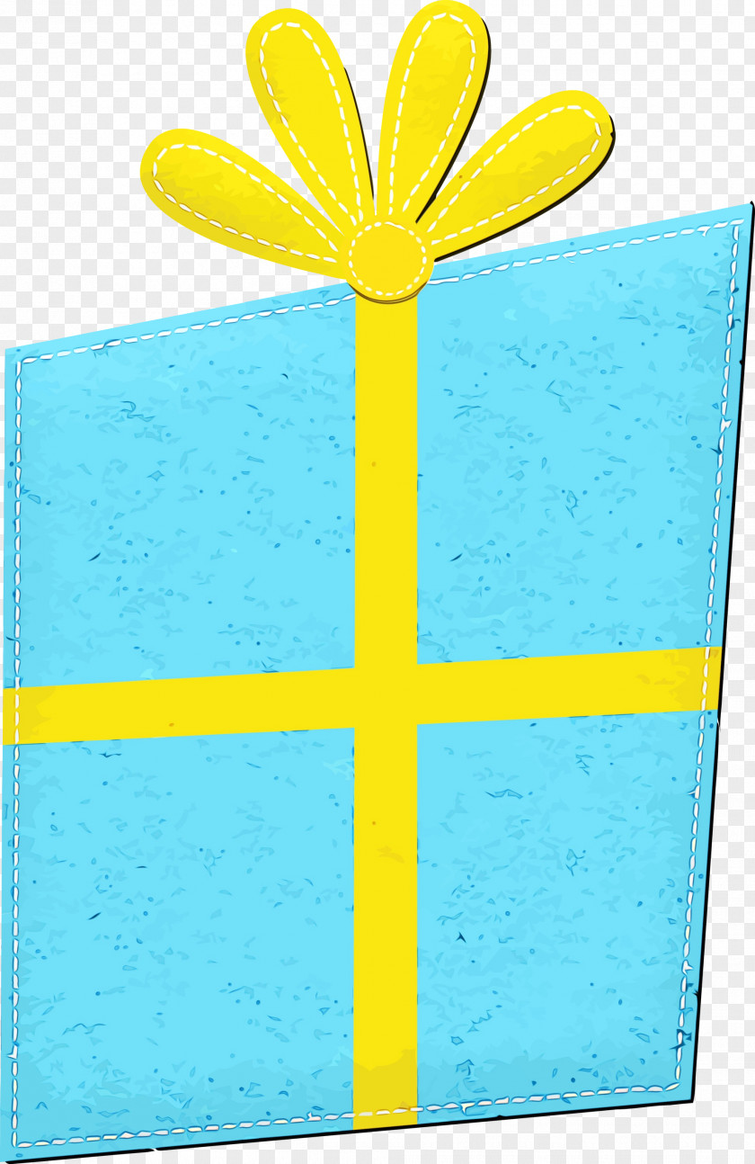 Yellow Turquoise PNG
