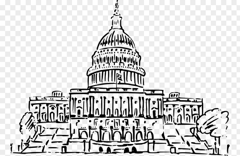 Building United States Capitol Texas State Drawing PNG