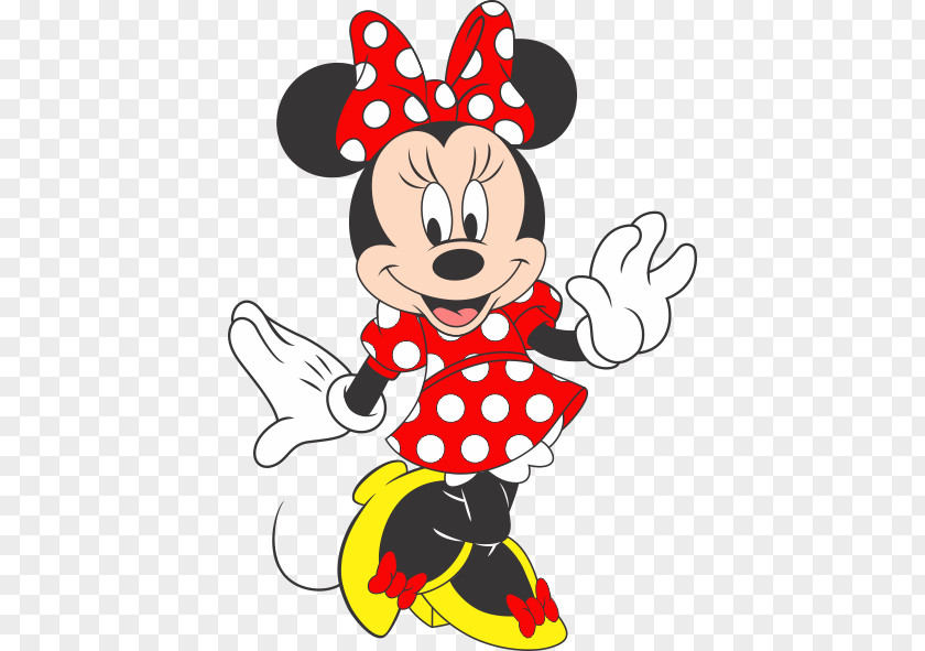 Minnie Vermelha Mouse Mickey Donald Duck Pluto PNG