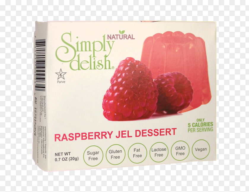 Raspberry Pudding Strawberry Veganism Gelatin Food PNG