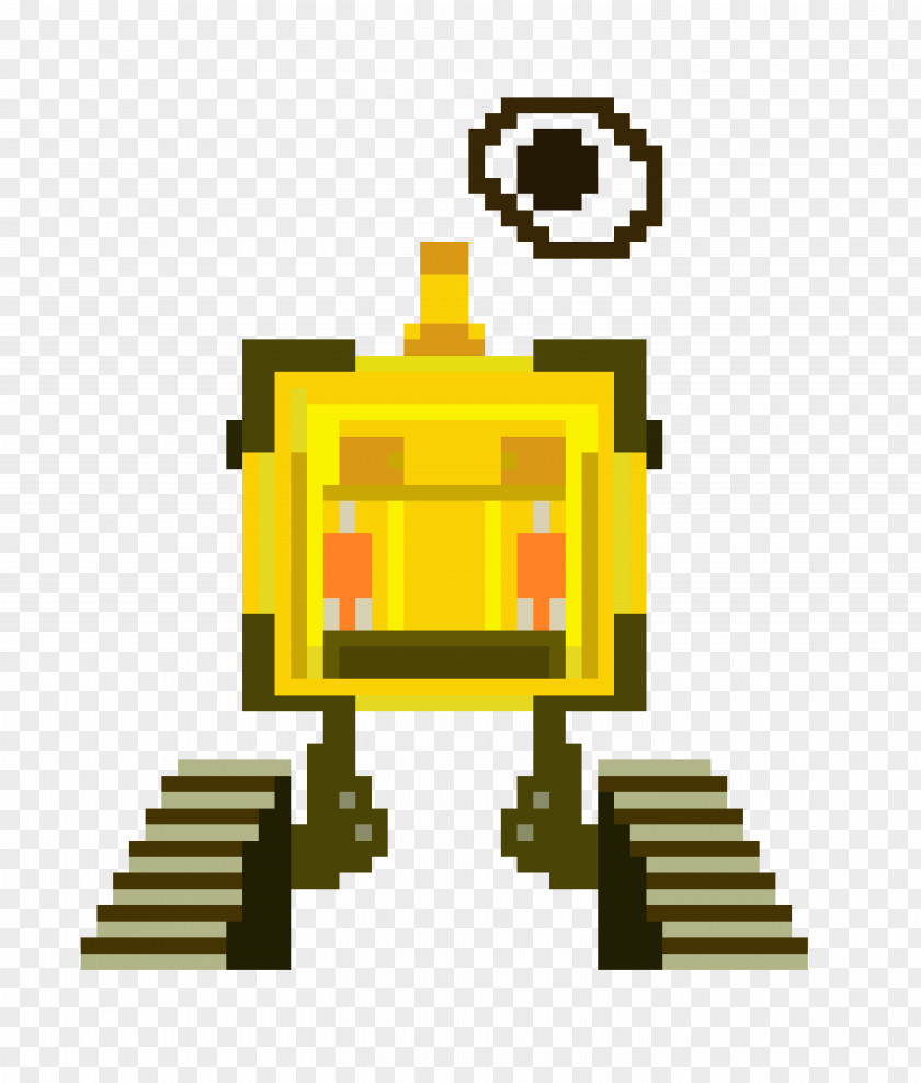 Wall E Art Museum Pixel Concept Sketch PNG