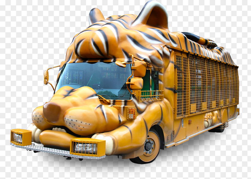 Dog Breath Treats Fuji Safari Park Bus Train Car PNG