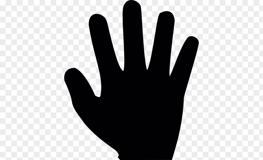 Five Fingers High Finger Symbol PNG