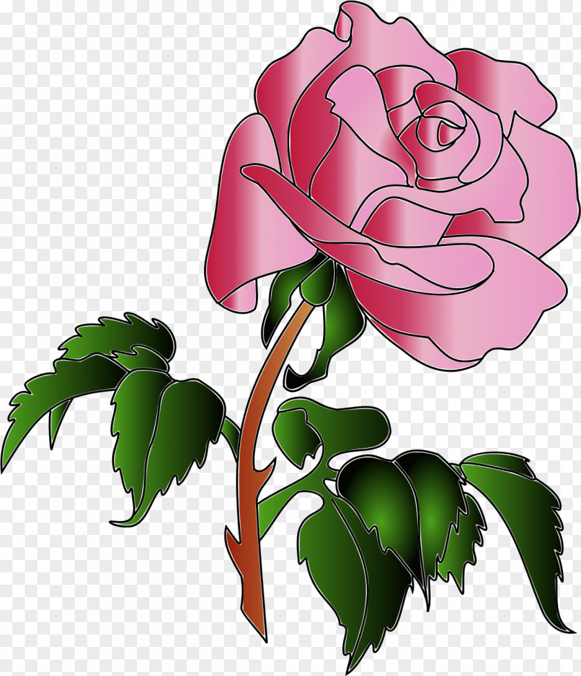 Rose Flower Clip Art PNG