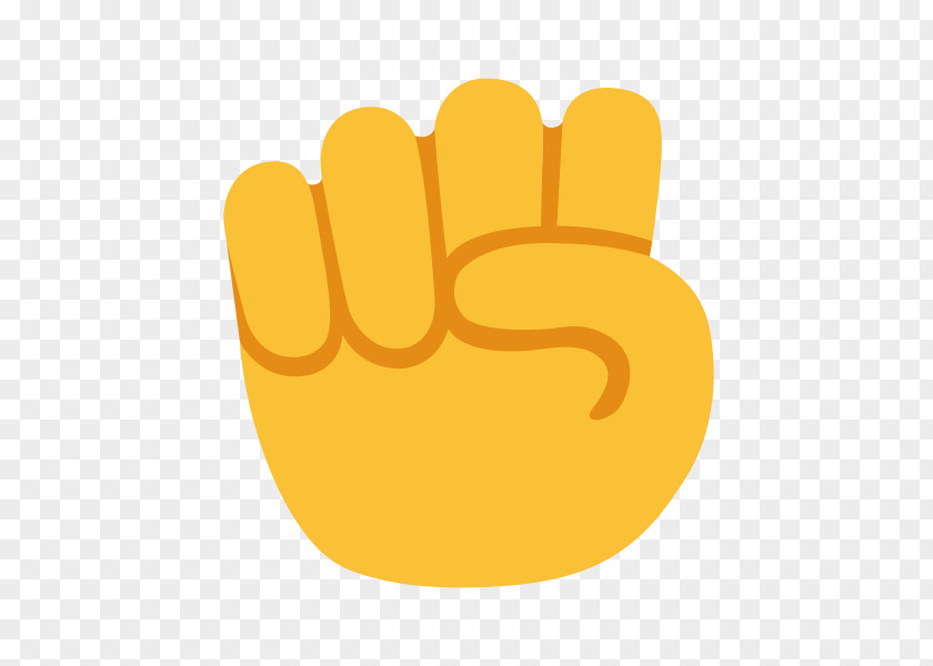 Emoji Raised Fist Gesture PNG