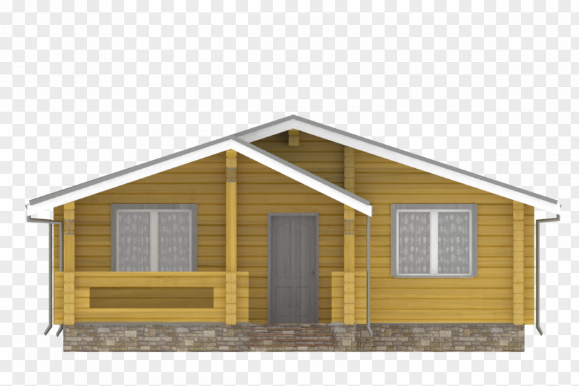House Siding Facade Property Log Cabin PNG