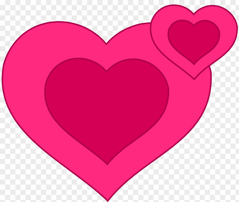 PINK HEARTS Heart Valentine's Day Clip Art PNG