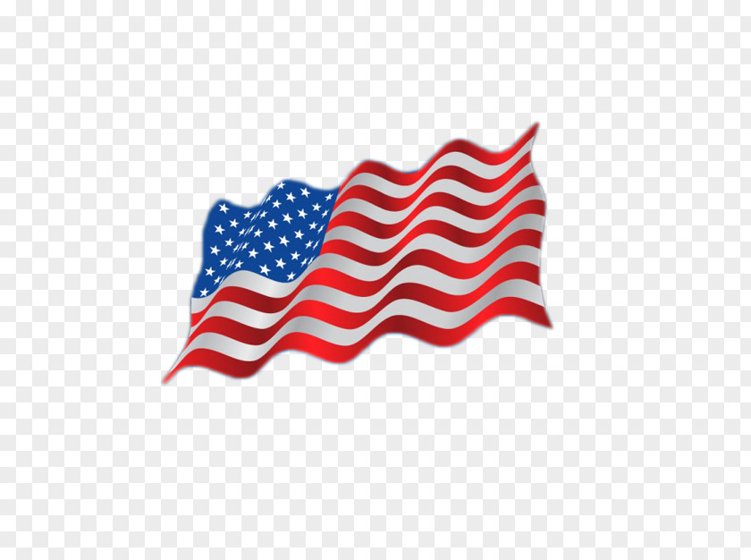 American Flag Flying Of The United States PNG