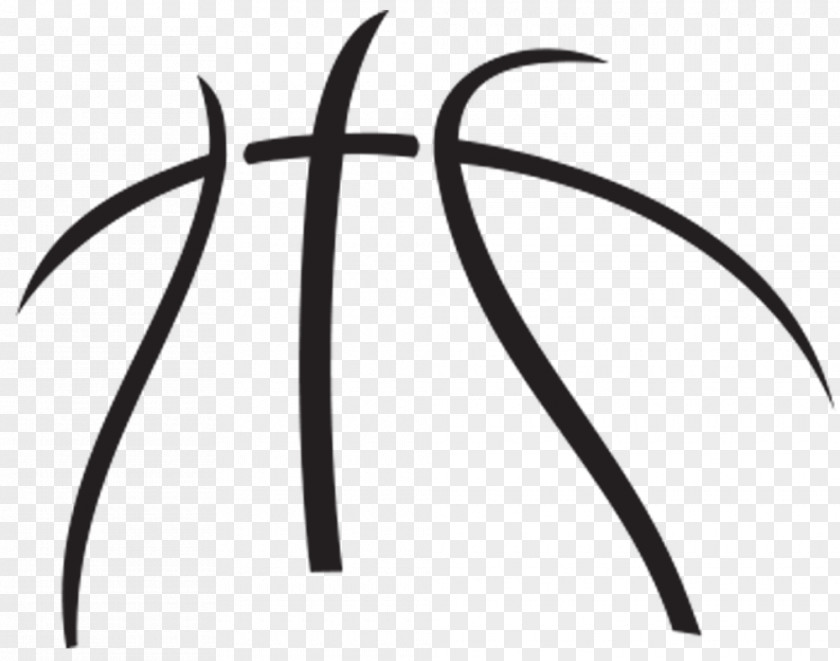 Basketball Clip Art Black And White Image Decal PNG