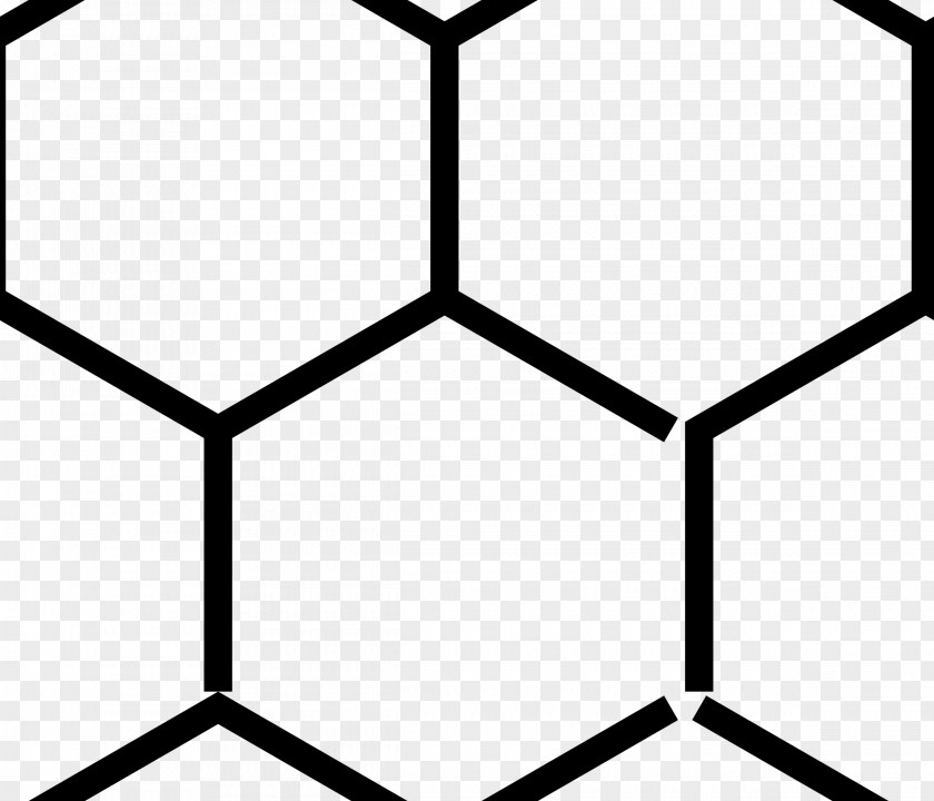 Hexagon Bee Honeycomb Pattern PNG