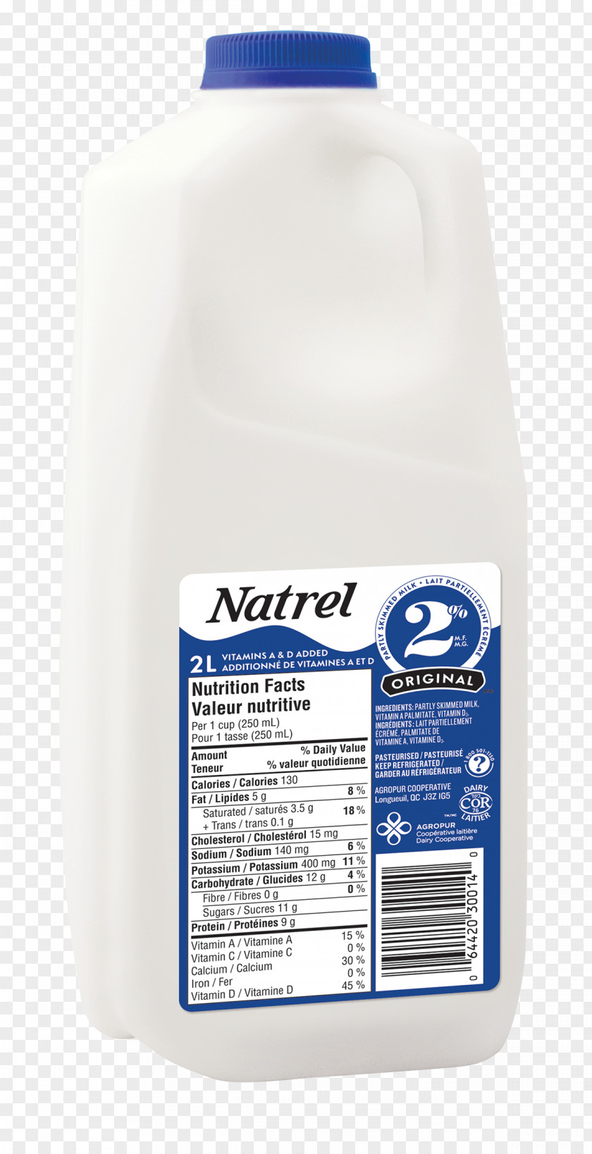 Milk Chocolate Skimmed Natrel Distilled Water PNG