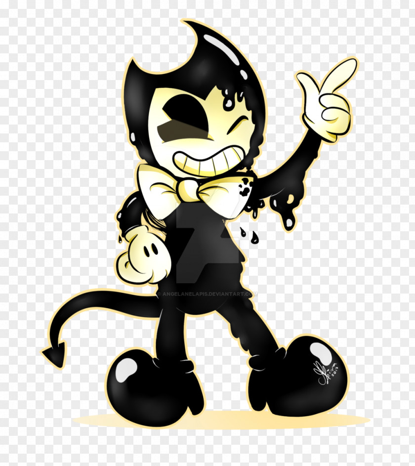 Batim Bendy And The Ink Machine Fan Art Drawing Painting PNG