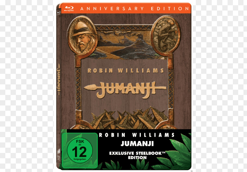 Jumanji Blu-ray Disc Alan Parrish 4K Resolution Game Film PNG