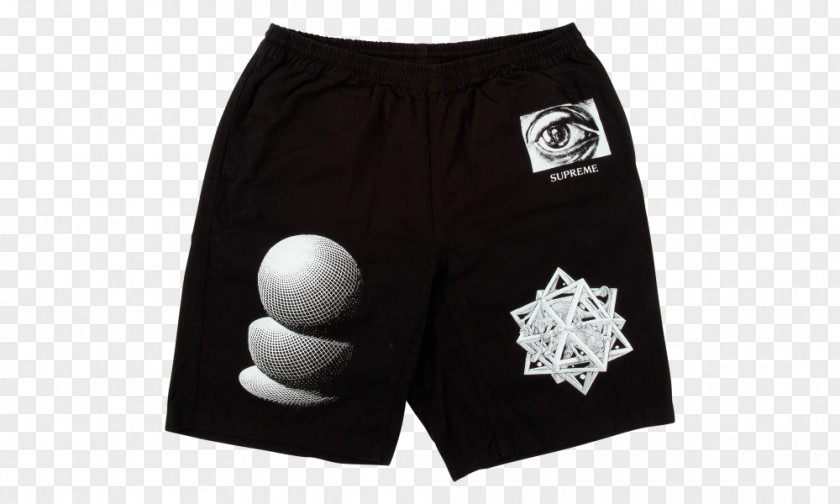 M C Escher Trunks Artist Supreme T-shirt Shorts PNG