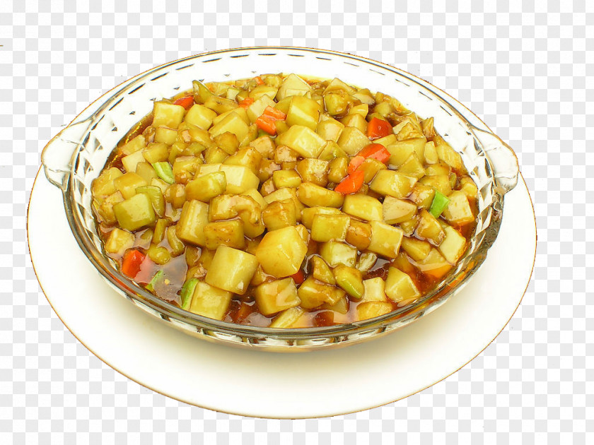 Potatoes, Eggplant Stew Mantou Vegetarian Cuisine Catfish Chinese Potato PNG