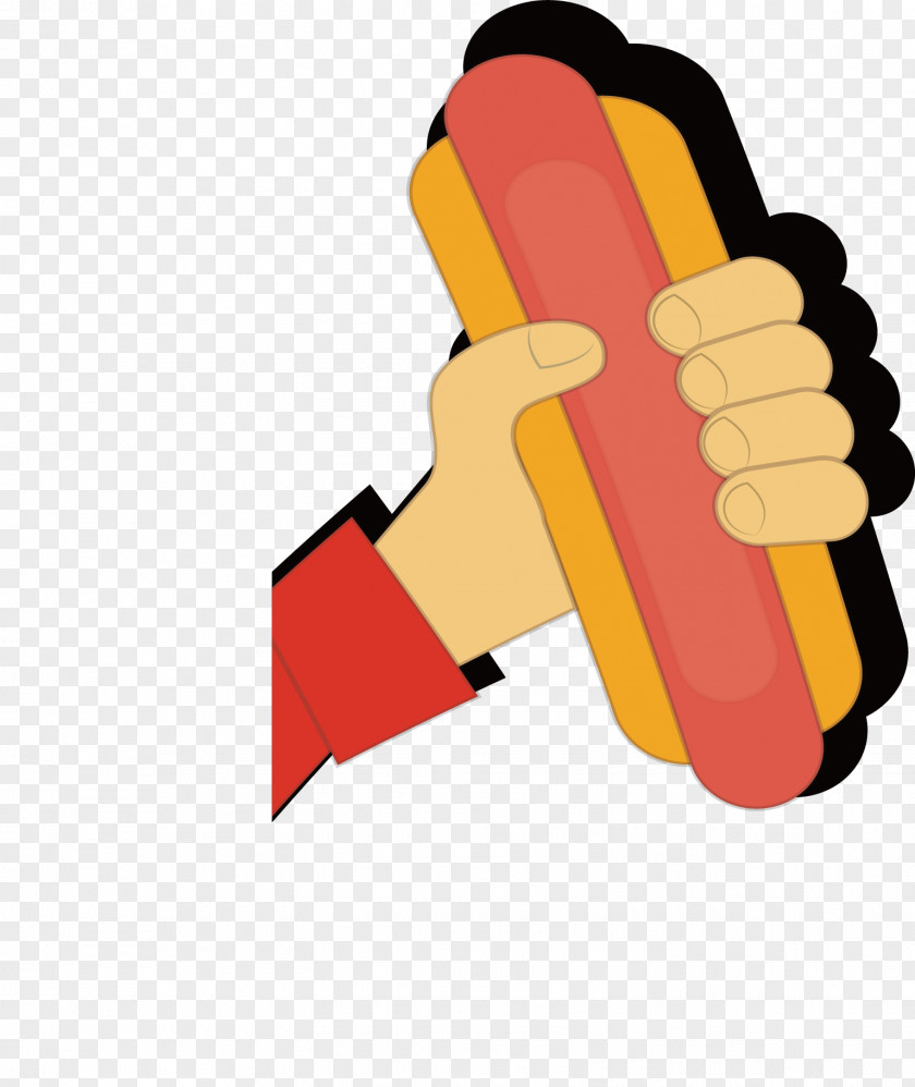 Sausage Hand Clip Art PNG