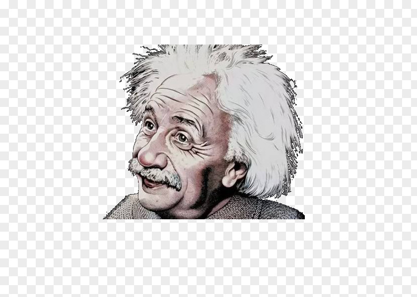 Smile Einstein's Head Albert Einstein T-shirt PNG