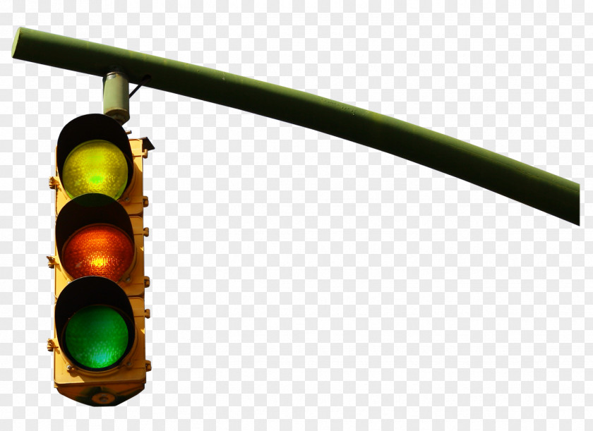 A Roadside Traffic Light PNG