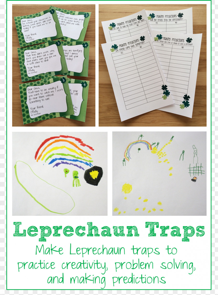 Leprechaun 2 Printing And Writing Paper Traps Drawing PNG