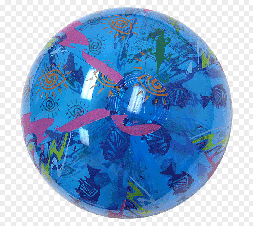 Spongebob Giant Beach Ball Cobalt Blue Organism Sphere PNG