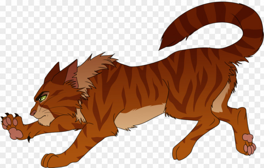 Cat Warriors Sharpclaw Russetfur Drawing PNG
