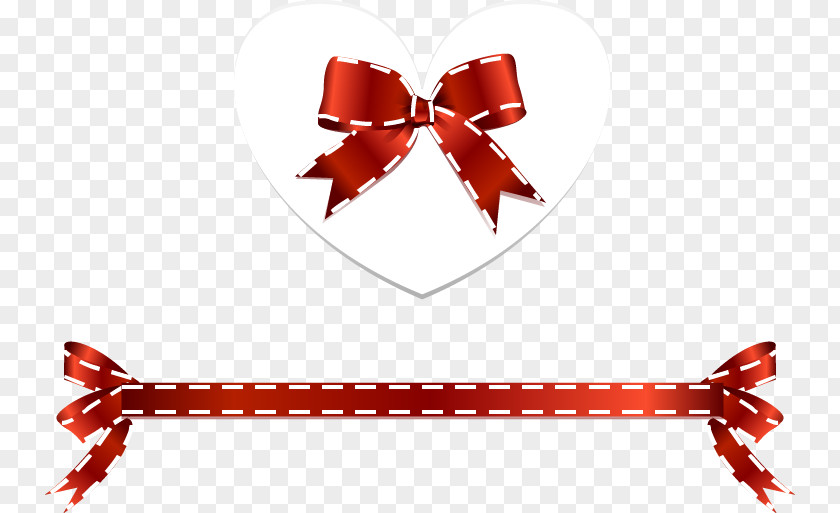 Festive Gift Bow Paper Ribbon Card PNG