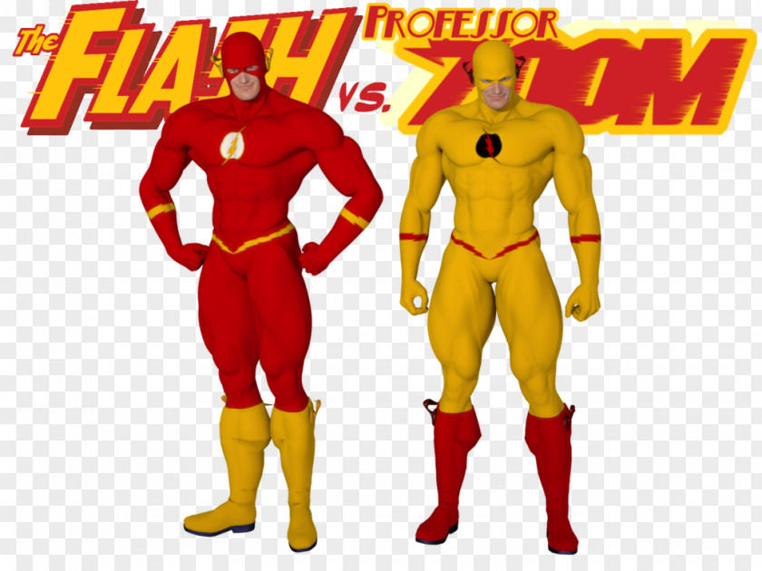 Flash Eobard Thawne Hunter Zolomon Superhero DAZ Studio PNG