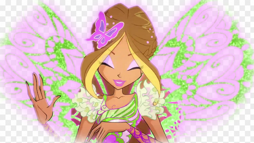 Flora Bloom Tecna Roxy Butterflix PNG