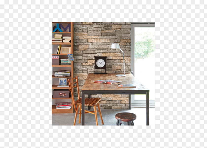 Papel Tapiz Brick Stone Veneer Wall Bedroom Wallpaper PNG
