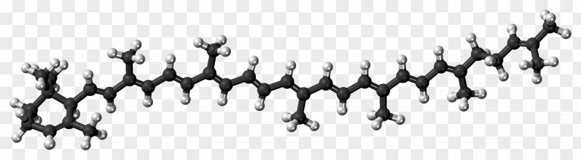 Vitamin A Beta-Carotene Dietary Supplement Molecule PNG
