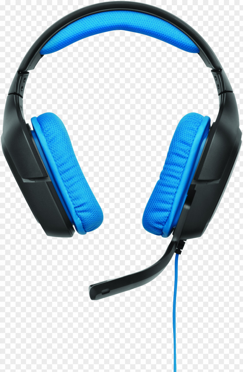 With A Headset Headphones 7.1 Surround Sound Microphone Logitech Dolby Headphone PNG