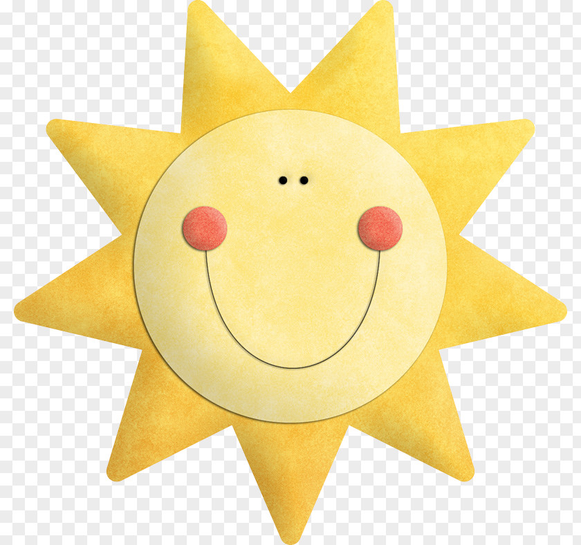 Cartoon Sun Felt Handicraft Clip Art PNG