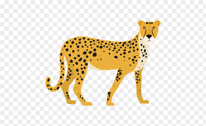 Cheetah Jaguar Clip Art Illustration PNG