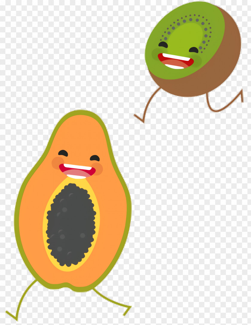 Emoticon Food Fruit Cartoon PNG