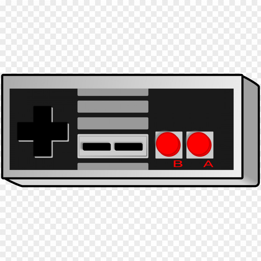 Nintendo Joystick Game Controllers Video Clip Art PNG