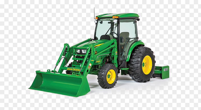 Tractor John Deere Loader Agriculture Heavy Machinery PNG