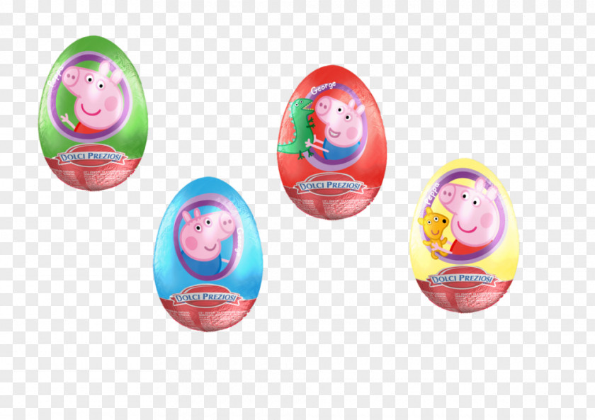 Egg Daddy Pig Mummy Easter Chocolate PNG
