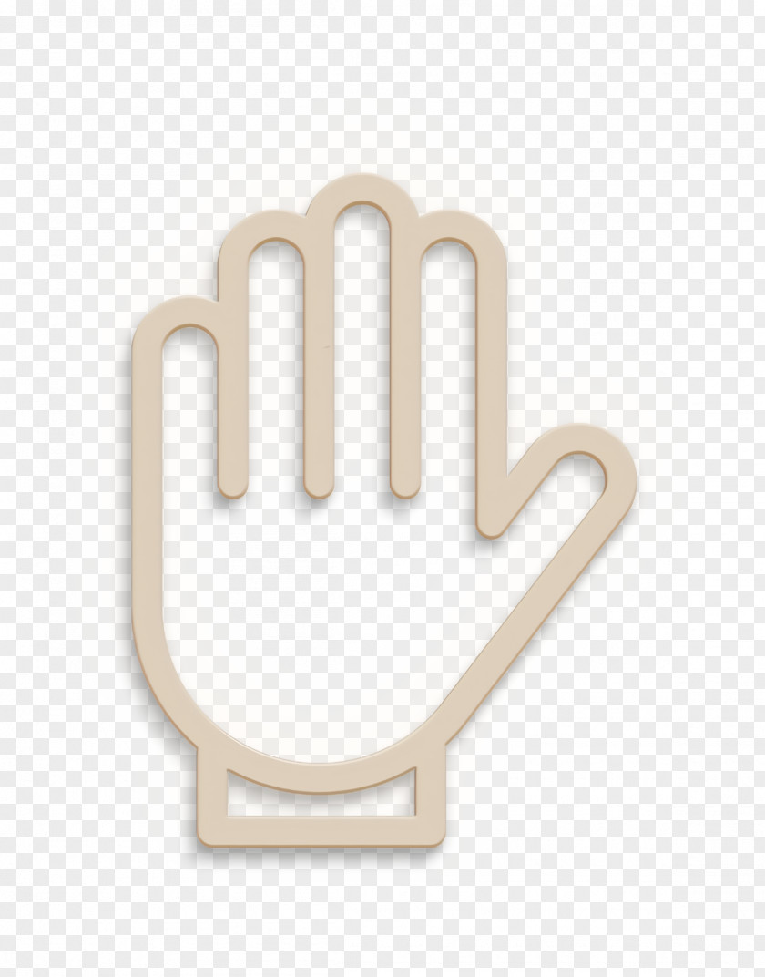 Hand Icon Gestures Gesture Hands Lineal PNG
