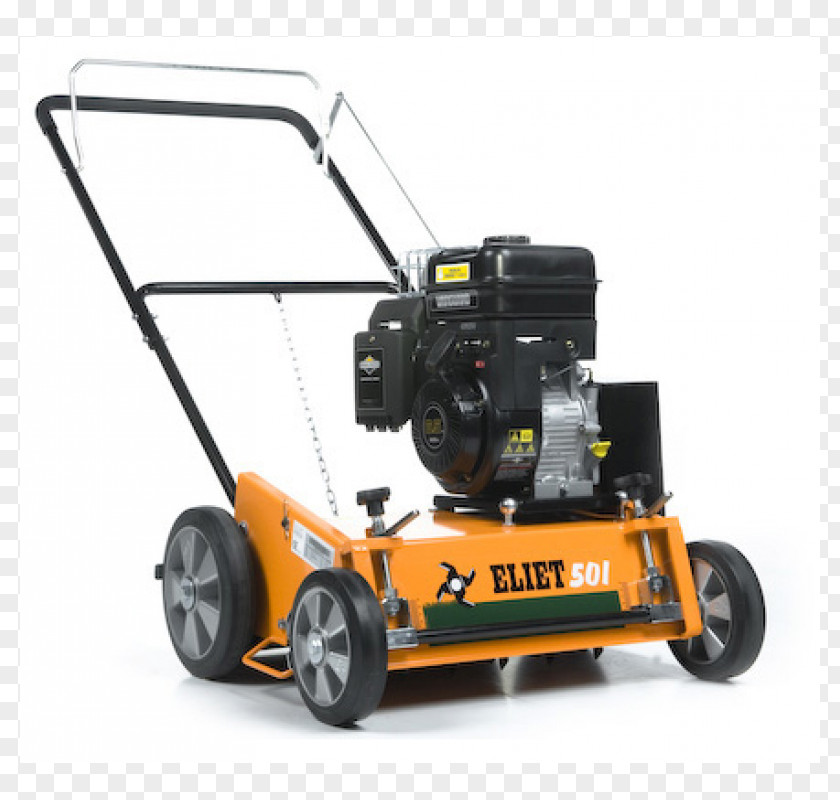 Professional Lawyer Dethatcher Machine Lawn Mowers Gasoline PNG