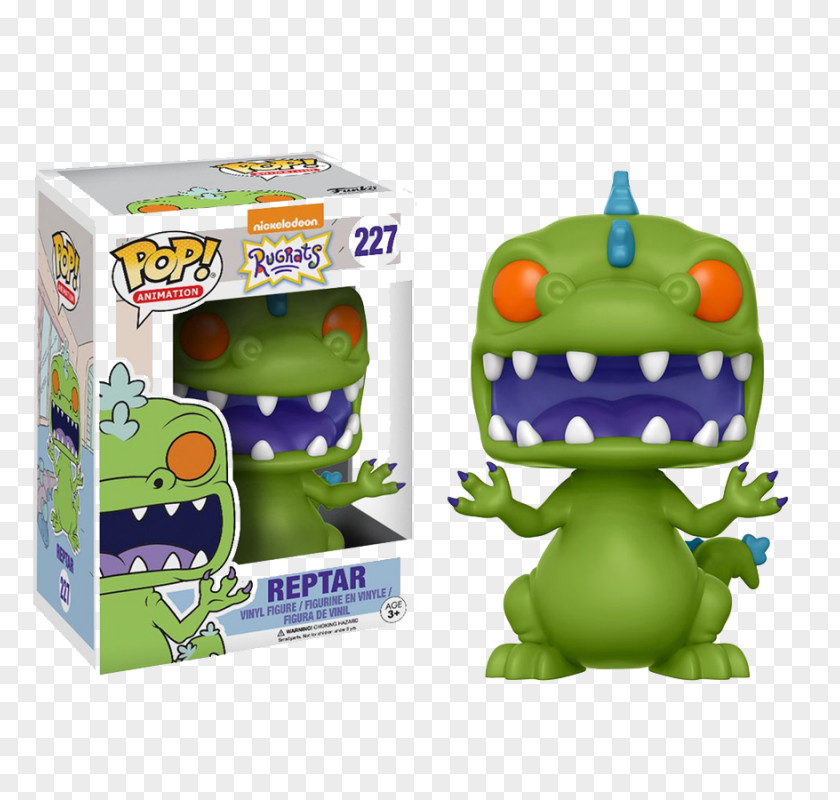 Reptar Funko Chuckie Finster Nickelodeon Action & Toy Figures PNG