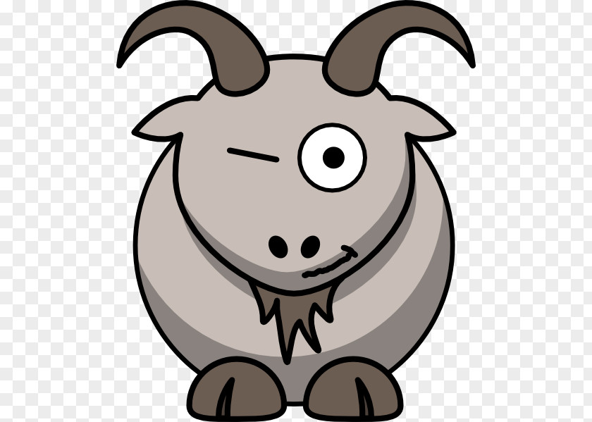 Winking Cliparts Goat Cartoon Drawing Clip Art PNG