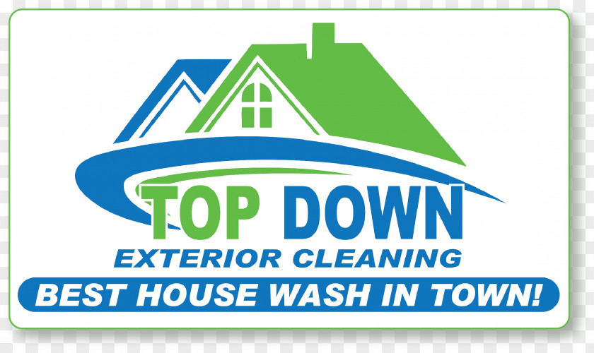 Cleaning Logo Top Down Exterior Washing Agent PNG