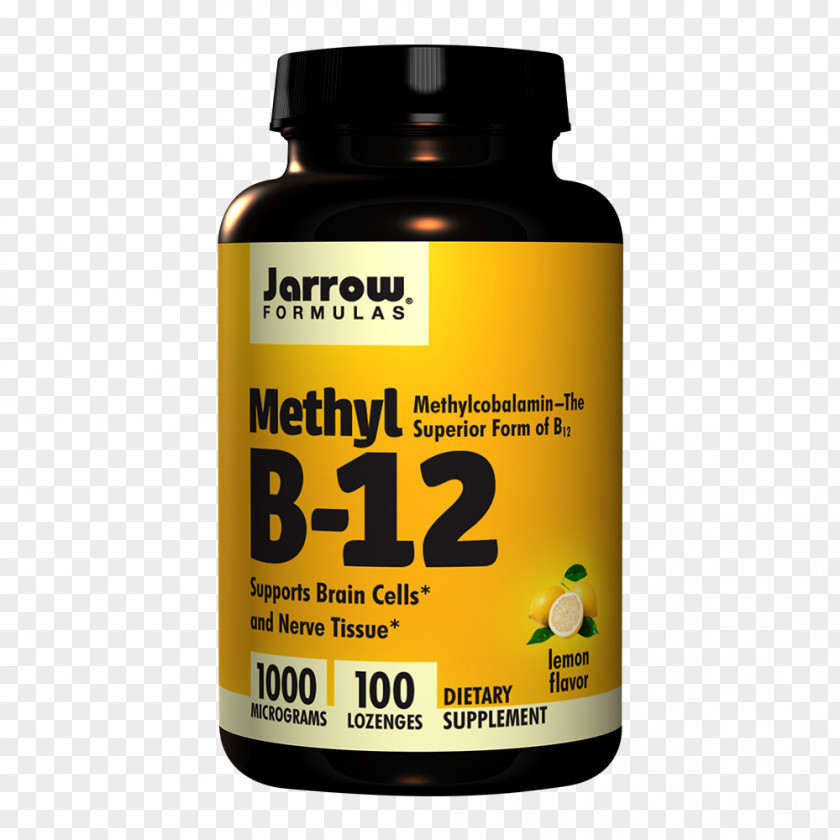 Dietary Supplement Vitamin B-12 Methylcobalamin Levomefolic Acid Cyanocobalamin PNG