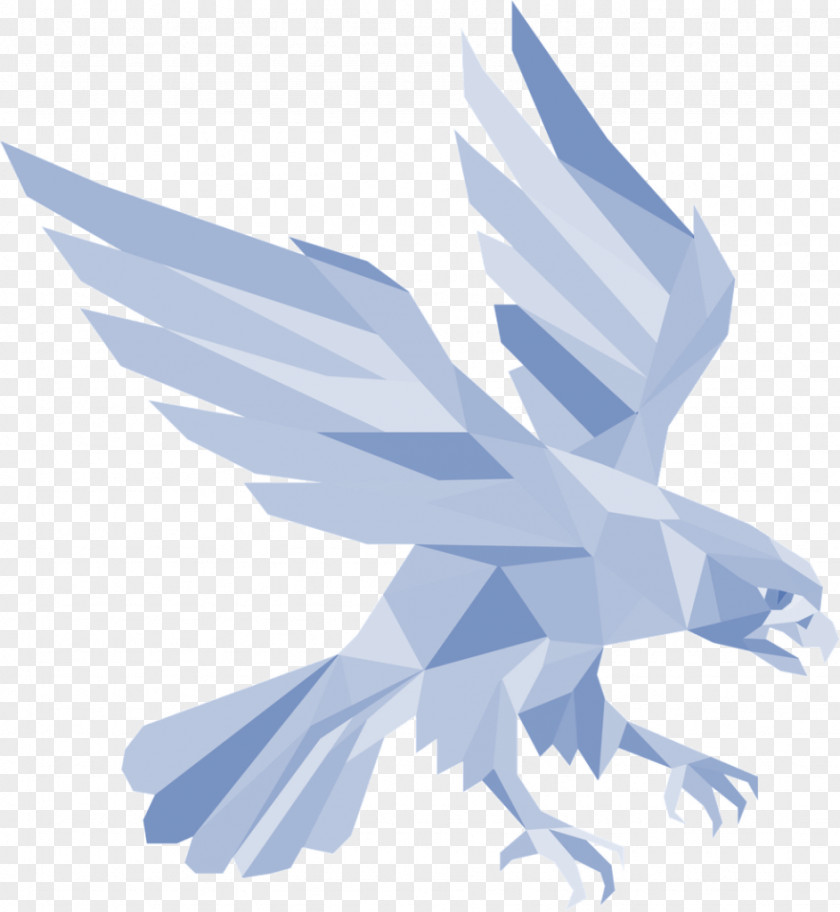 Eagle Polygon Peregrine Falcon PNG